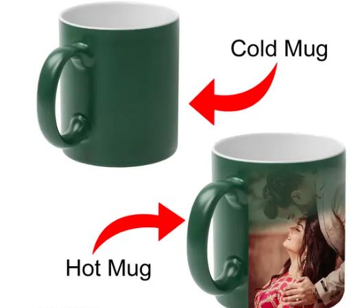 Customized Photo Printed Magic Coffee Mugs